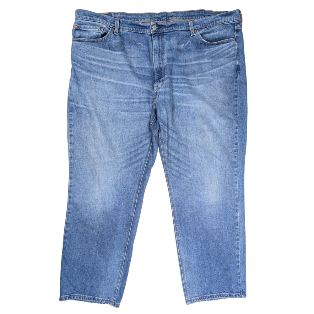 Levi's 541 Athletic Fit Light Blue Denim Wash Taper Jeans Men's Size 44x30